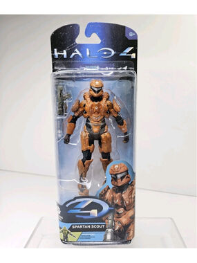 SEALED McFarlane Toys Halo 4 Orange Spartan Scout Action Figure NEW